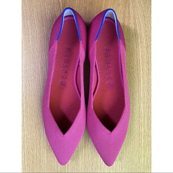 Rothy's Shoes - Rothy’s berry points in size 9.5 NWOB